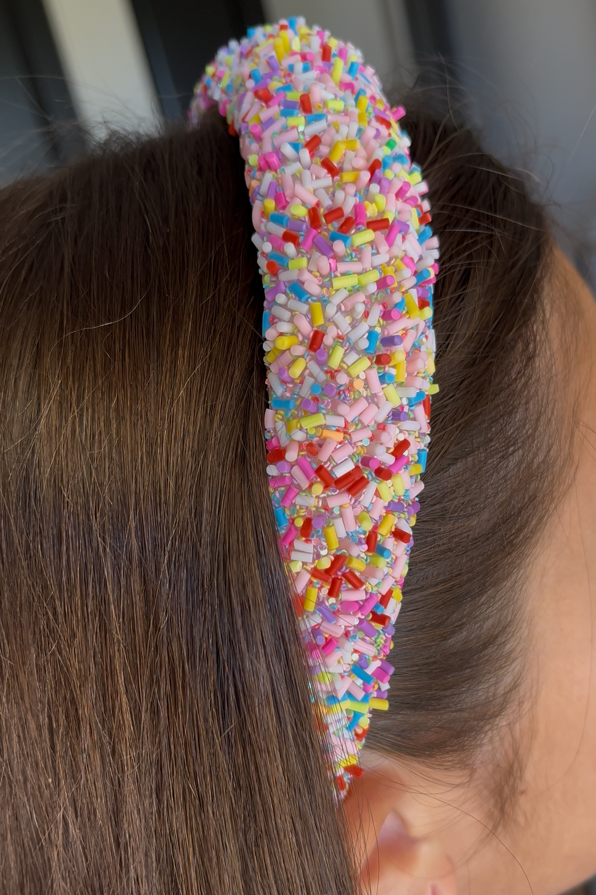 Sprinkle Cake Headband