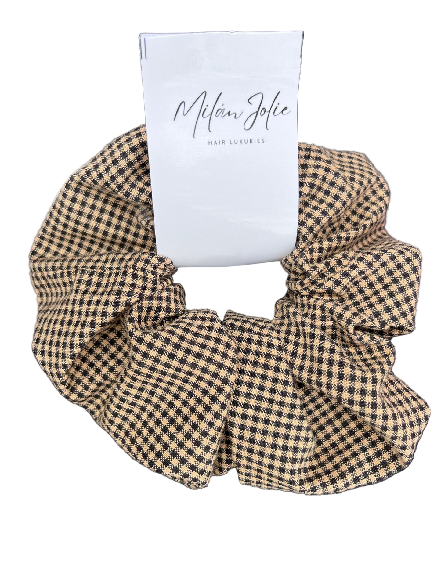 Gingham Scrunchie Regular