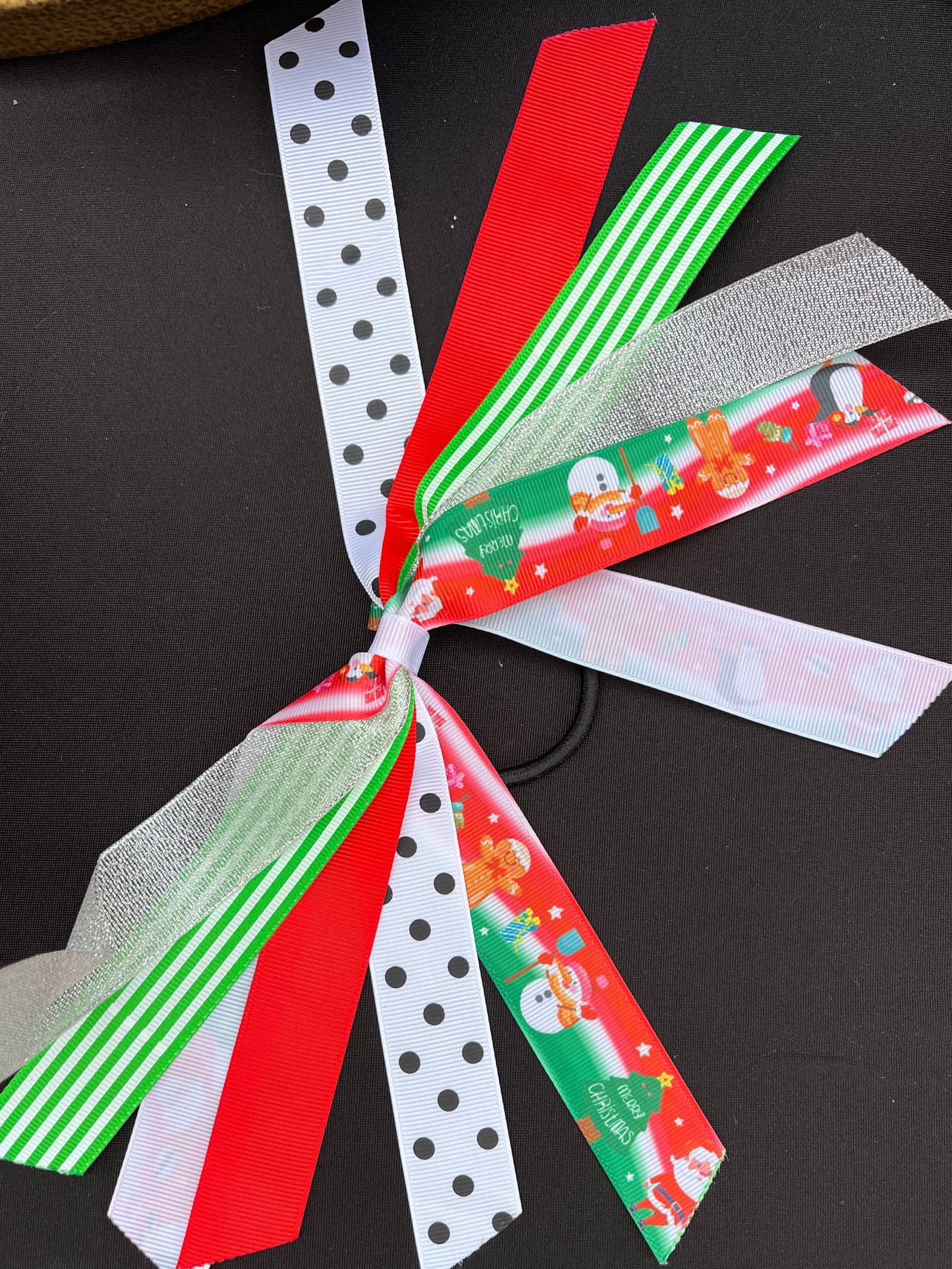 Christmas Hair Ribbon