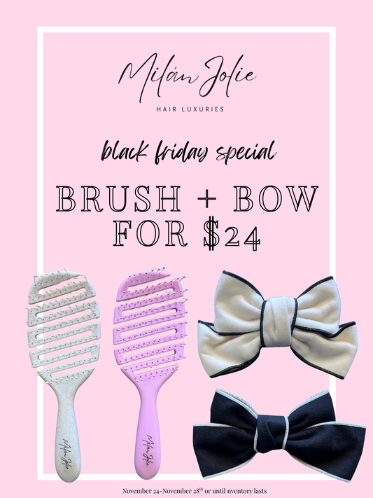 Brush + Bow $24 Black Friday Bundle