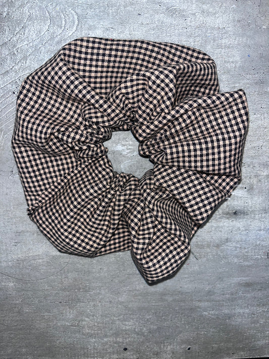 Jumbo Gingham Scrunchie