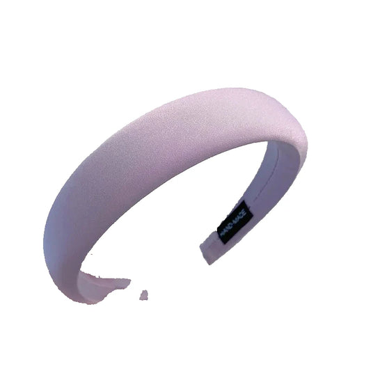 Milania Lilac Satin Headband