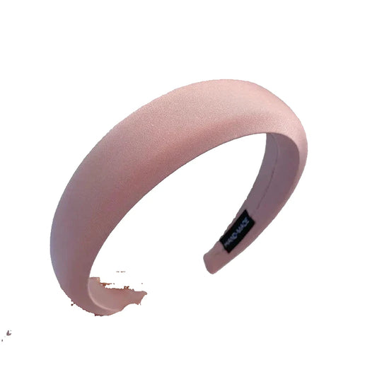 Milania Pink Satin Headband