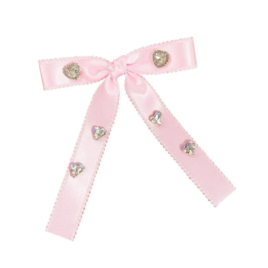 Pink Bijou Bow