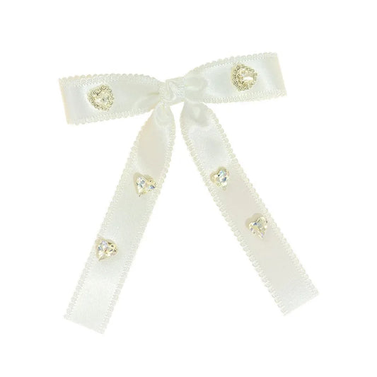 White Bijou Bow