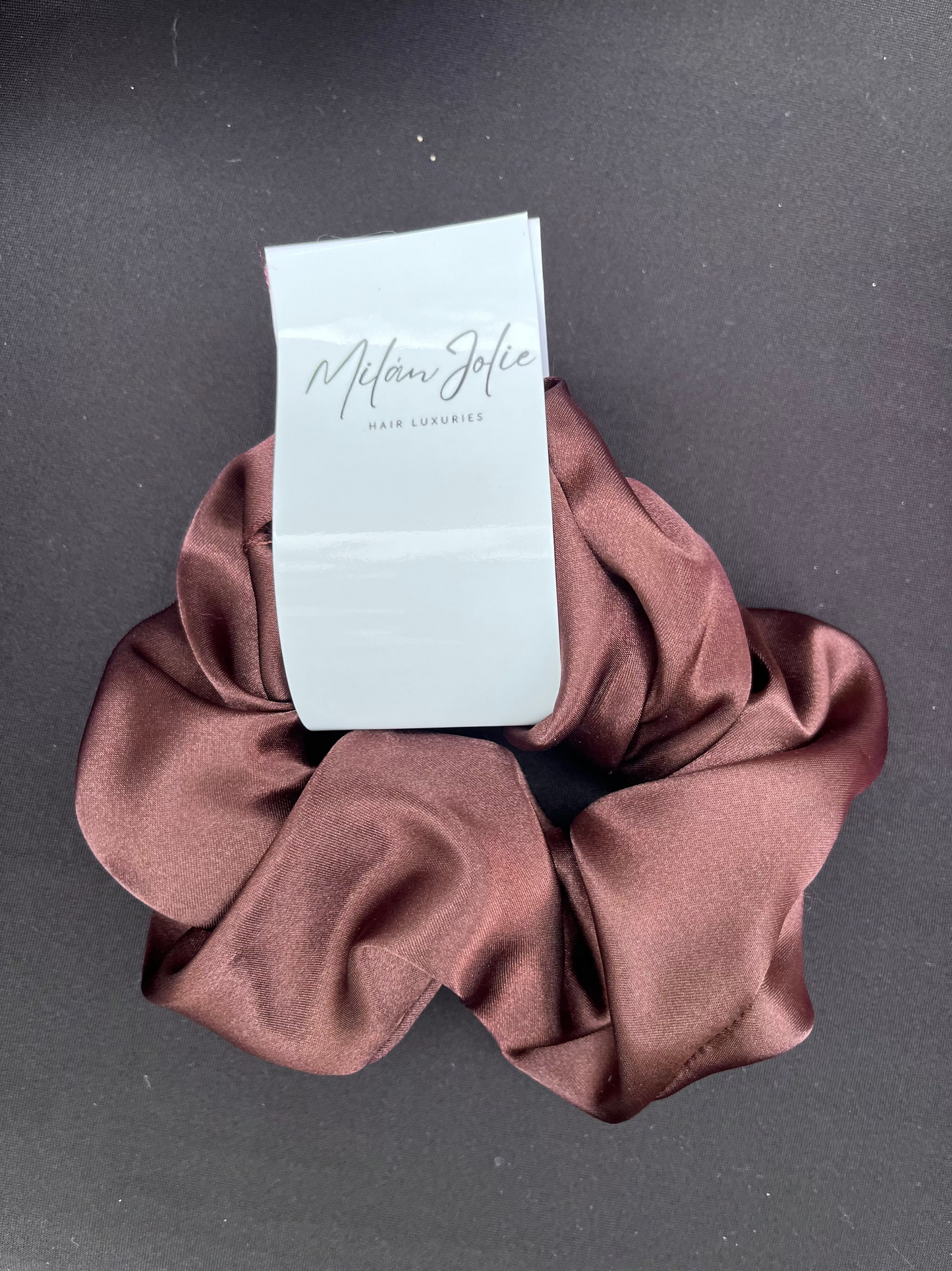 Scrunchie x Milan Brown